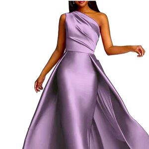 Purple formal dress size 16 selling for $350